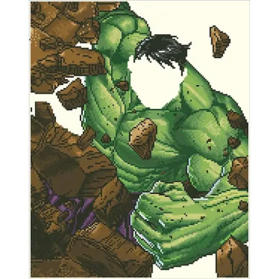 Camelot Dotz Hulk Smash Diamond Painting Kit {3}