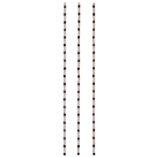 Multicolor Glass Cube Bead Strings, 3mm by Bead Landing&trade; {4}