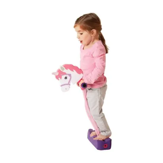 Hop & Squeak Unicorn Pogo Jumper {6}