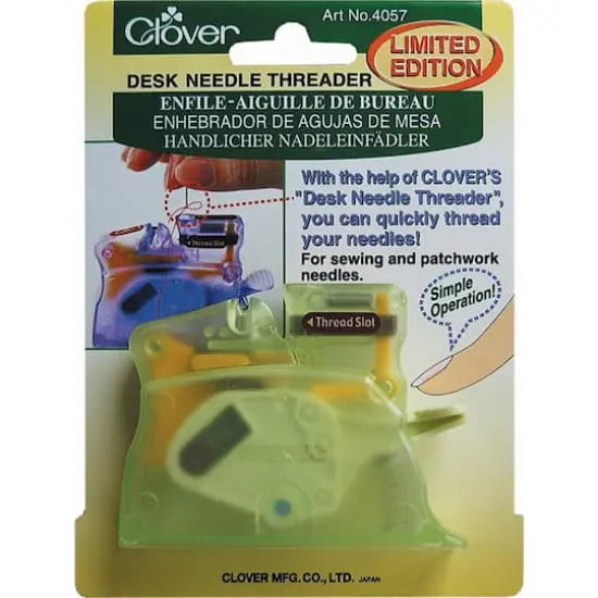 Clover Green Desk Needle Threader {1}