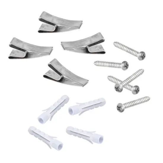 Honey Can Do Chrome Wall Grid Kit {9}