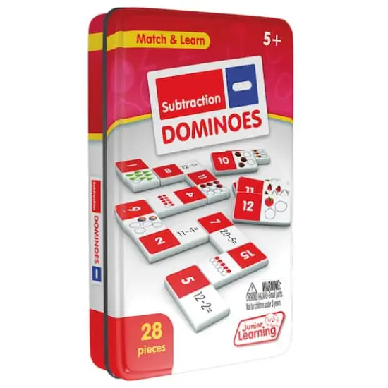 Junior Learning&reg; Subtraction Dominoes Set, 2ct. {3}
