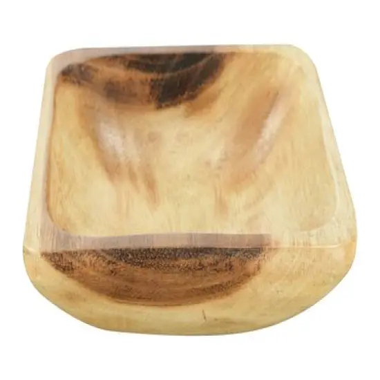 Hello Honey&reg; Square Acacia Wood Bowl Set {4}