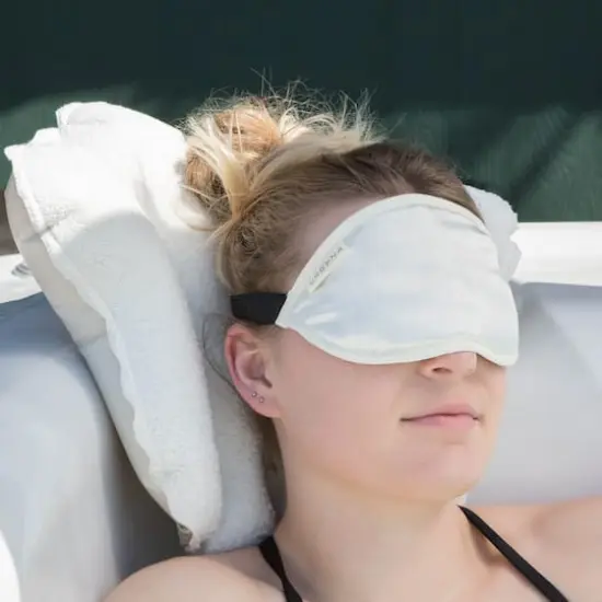 European Soaps Satin Eye Pillow with Lavender {8}