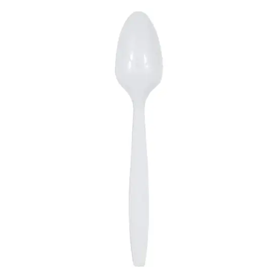 JAM Paper Plastic Spoons, 100ct. White {1}
