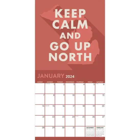 TF Publishing 2024 Home: Michigan Wall Calendar {4}