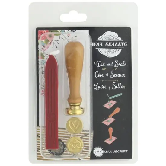 Manuscript Love & Affection Wax Sealing Set {1}