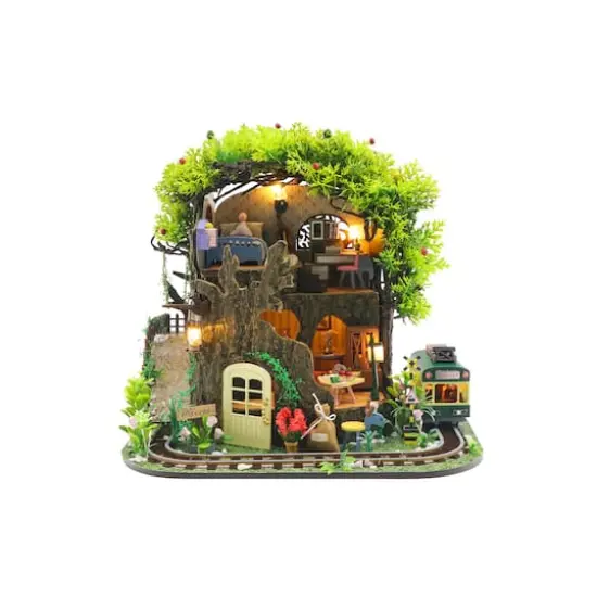 Sparkly Selections Secret Forest House DIY Miniature Kit {1}
