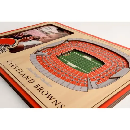 NFL 3D StadiumViews Picture Frame Cleveland Browns {5}
