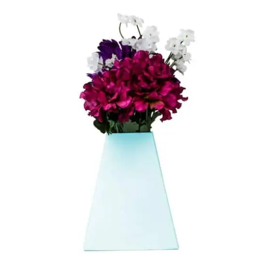 JAM Paper Pop-Up Vase Boxes, 3ct. Sky Blue {1}