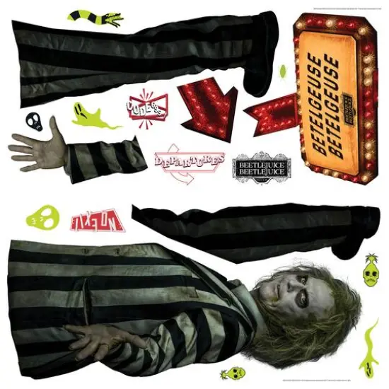 RoomMates Beetlejuice Wall Decals {5}