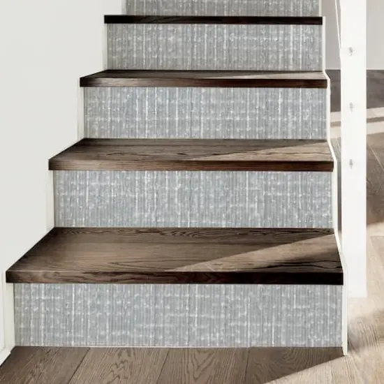 Simplify Gray Linen Self-Adhesive Shelf Liner, 2ct. {6}