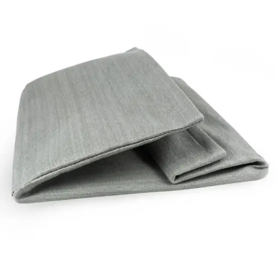 DII&reg; Medium Rectangle Solid Gray Paper Bin {6}