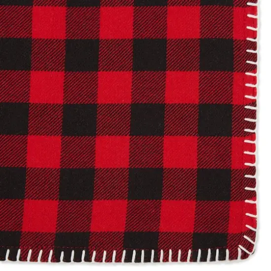 DII&reg; Buffalo Check with Embroidery Placemat Set, 6ct. {7}