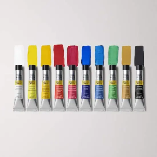 Winsor & Newton&trade; Galeria Acrylic&trade; 10 Color Paint Set {3}