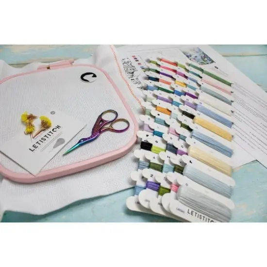 Letistitch Summer Splendor Counted Cross Stitch Kit {8}