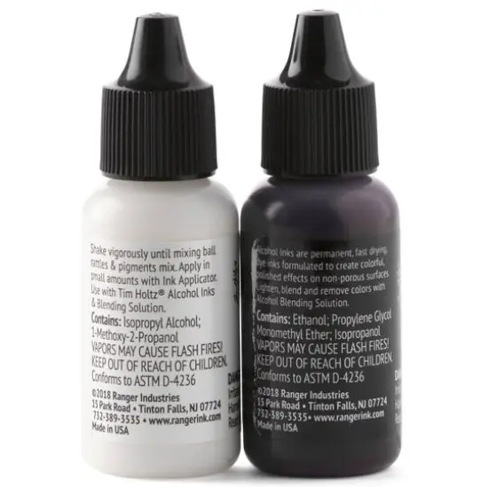 Tim Holtz&reg; Alcohol Ink Set, Black & White {6}