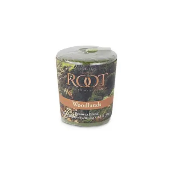 Root Candles Scented 20 Hour Beeswax Blend Votive Candles, 18ct. Woodlands {4}