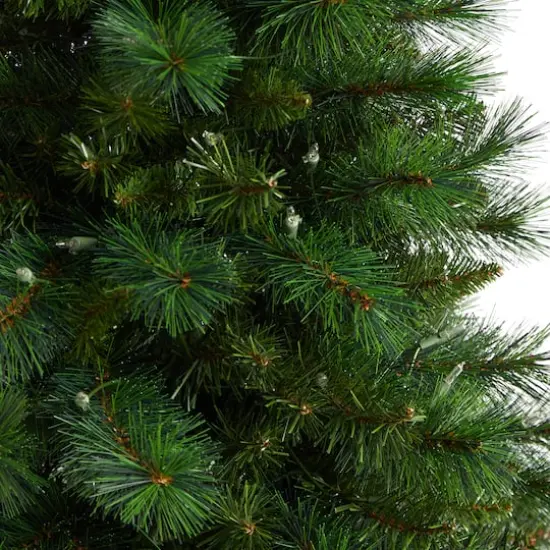 5ft. Pre-Lit West Virginia Mountain Pine Artificial Christmas Tree, Clear Lights {6}