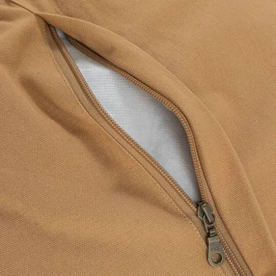 Hello Honey&reg; 24" Taupe, Green & Mint Round Floral Cotton & Sherpa Pet Bed {9}