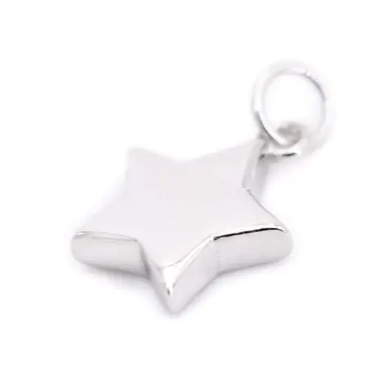 Sterling Silver Star Icon Charm by Bead Landing&trade; {5}