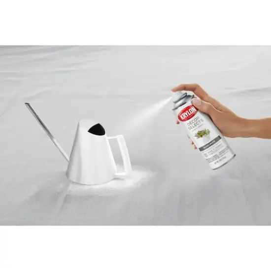 Krylon&reg; D&eacute;cor Selects Gloss Paint & Primer White {4}