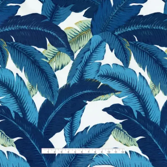 Tommy Bahama Indigo Swaying Palms Outdoor Fabric {4}