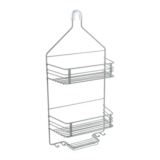Bath Bliss Gray 2 Tier Shower Caddy {8}