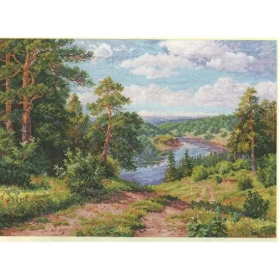 Alisa Above The River Cross Stitch Kit {1}