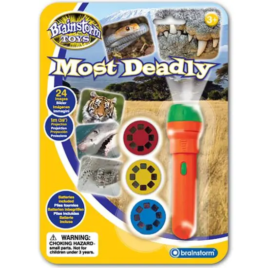 Brainstorm Toys Most Deadly Flashlight & Projector {1}