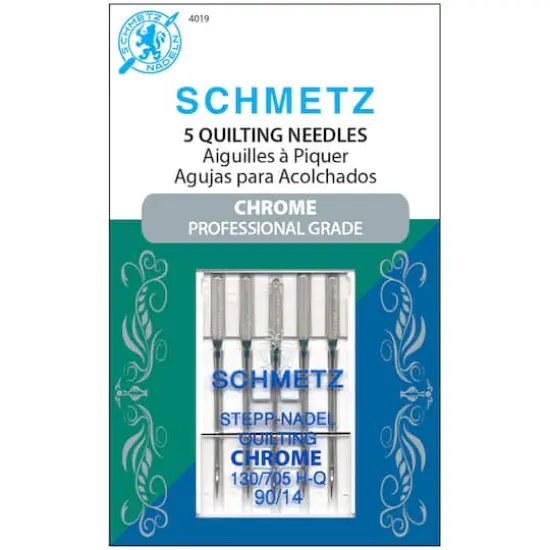 Euro-notions Schmetz Chrome Quilt Machine Needles, 90/14, 5ct. {1}