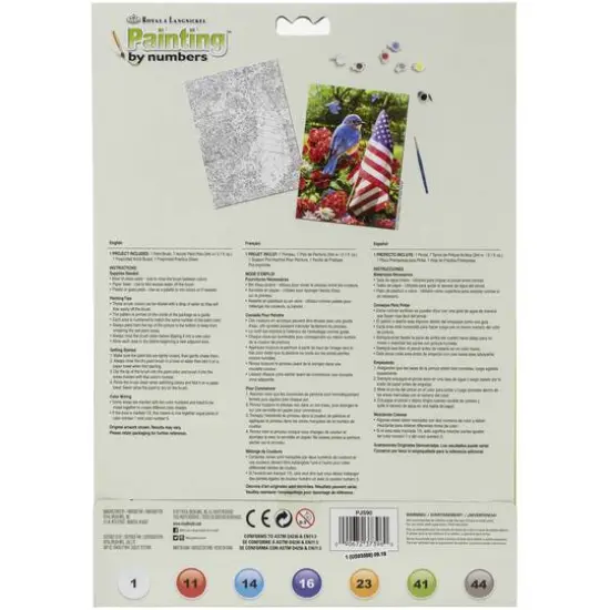 Royal & Langnickel® Flamingo Colour Pencil™ by Number Kit {4}