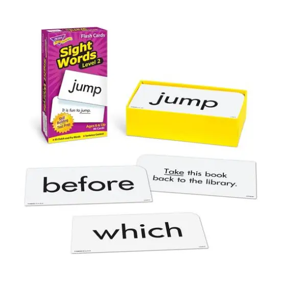 Trend Enterprises&reg; Sight Words Level 2 Skill Drill Flash Cards {4}