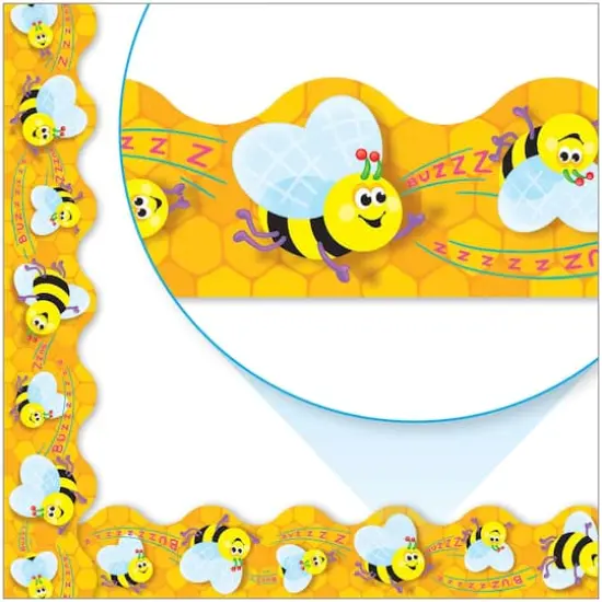 Trend Enterprises&reg; Terrific Trimmers&reg; Busy Bees Borders, 234ft. {4}