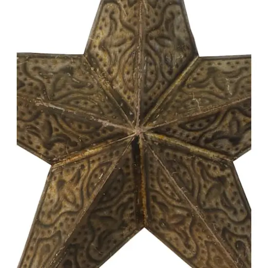 Brown Star Metal Farmhouse Outdoor Wall D&eacute;cor Set, 3ct. {4}