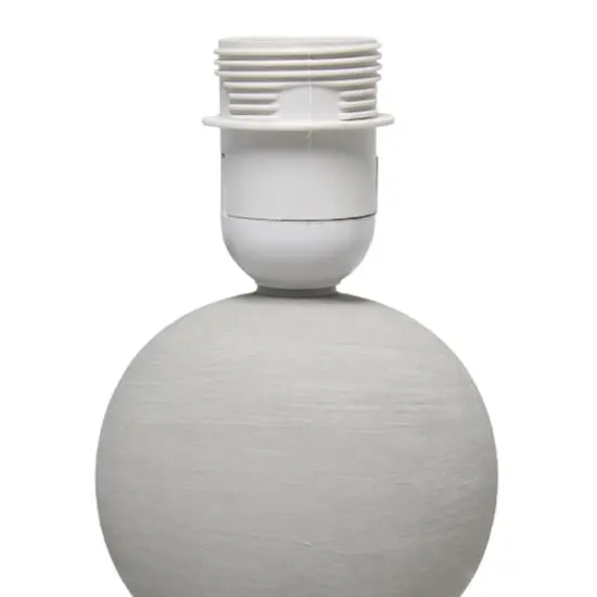 Simple Designs 15.3" Taupe Stone Age Table Lamp {7}