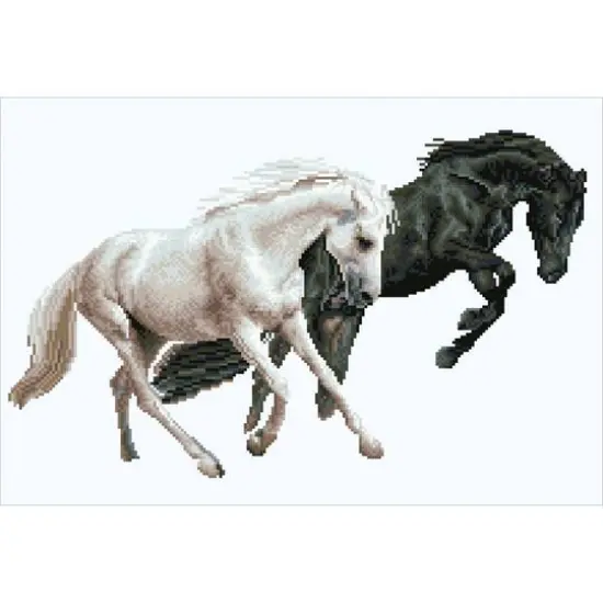 Diamond Dotz&reg; Horse Play Diamond Painting Kit {3}