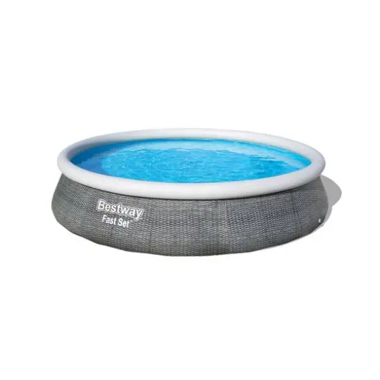 Bestway&reg; Fast Set&trade; 13ft. Round Inflatable Pool Set {3}