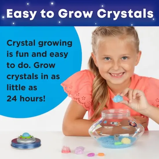 Creativity for Kids Crystal Space Terrarium Kit {5}