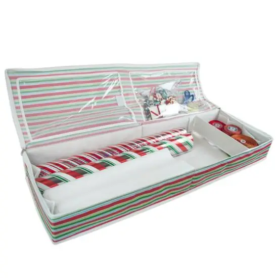 DII&reg; Snowflake Wrap Paper Storage {5}