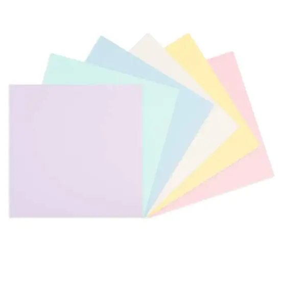 Pastel Hues 12" x 12" Linen Texture Cardstock by Recollections&trade;, 60 Sheets {4}