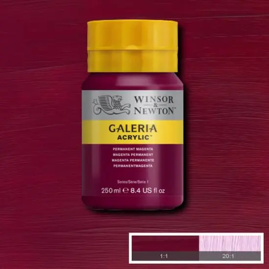 Winsor & Newton&reg; Galeria Acrylic&reg; Paint, 250mL Permanent Magenta {3}