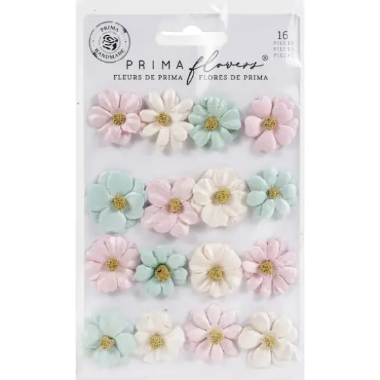 Prima® With Love Collection Little Kisses Mulberry Paper Flowers {1}