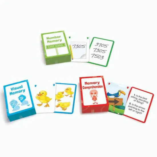 Junior Learning&reg; Memory Flashcards Educational Set {5}