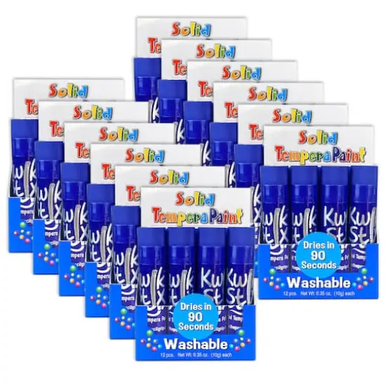 The Pencil Grip Blue Kwik Stix, 12 Packs of 12 {1}