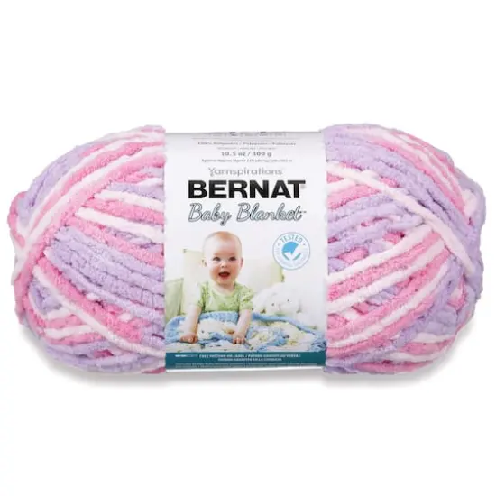 4 Pack Bernat&reg; Baby Blanket&trade; YarnPretty Girl {1}