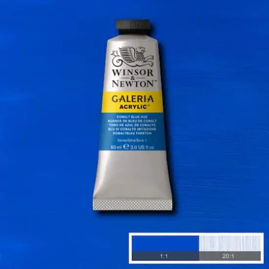 Winsor & Newton&trade; Galeria Acrylic&trade;, 60mL Cobalt Blue Hue {3}