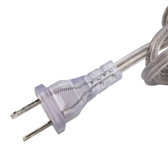 Hello Honey&reg; 2ft. Stacked Glass Base Table Lamp with White Cotton Drum Shade {5}