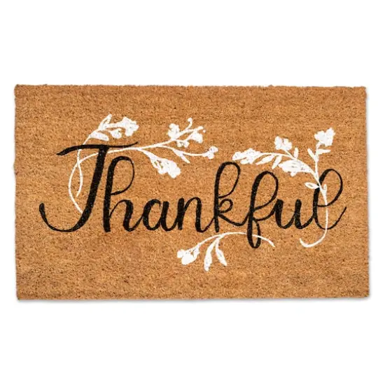 Thankful Vine Doormat {1}