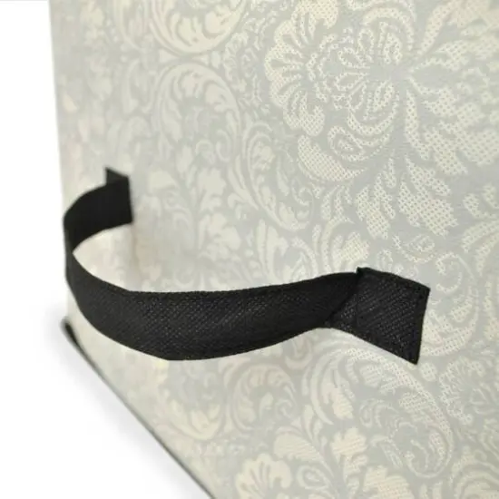DII&reg; 40" Fabric Soft Storage Bins with Viewing Window, 2ct. Damask {7}